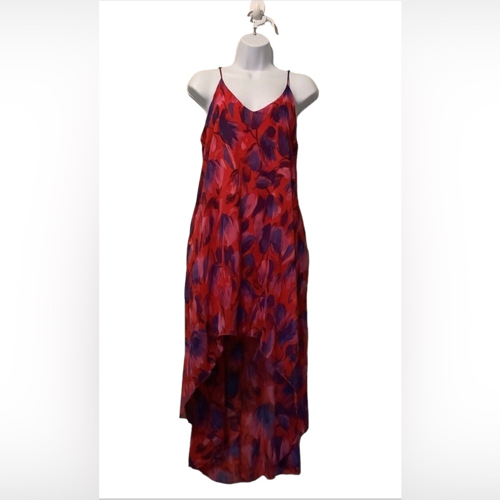 Honey Punch Women’s Sundress Asymmetrical Hemline